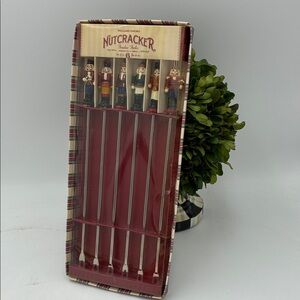 Williams Sonoma Nutcracker Fondue Skewers - Set of 6